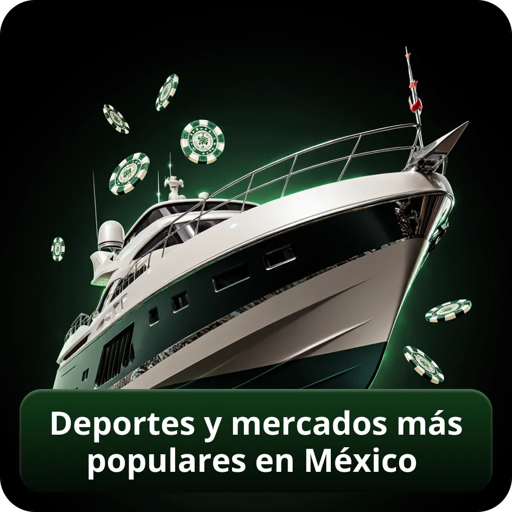 Deportes y mercados más populares en México mejores casas de apuestas